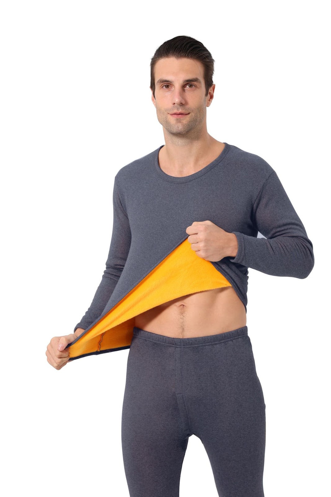 Thermal underwear set, insulated, for women and men