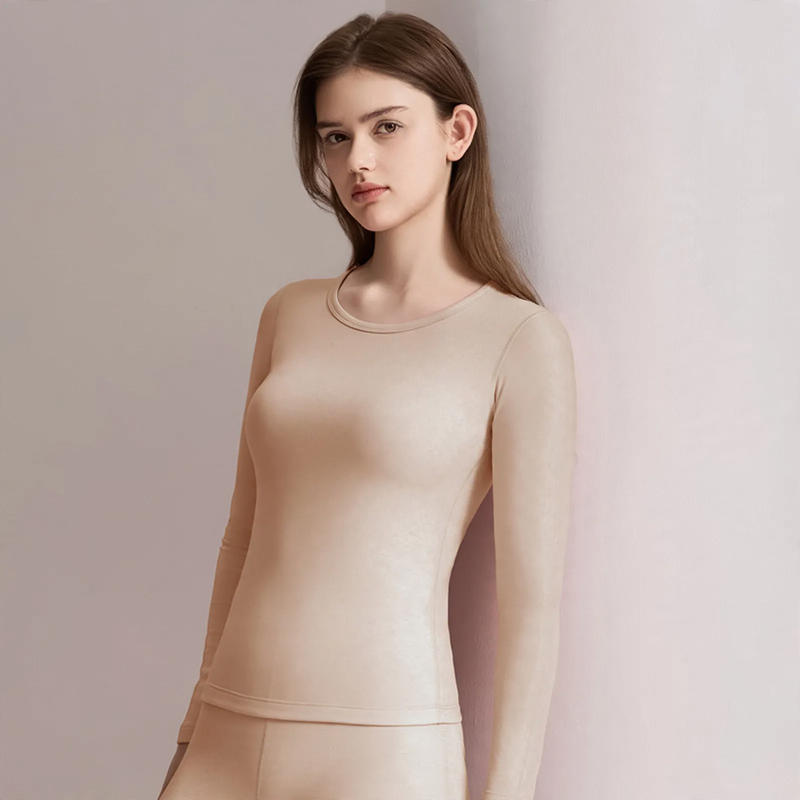 Women's thermal underwear set made of modal and cotton