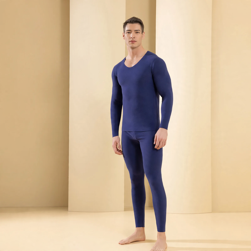 Men's Thermal Set, insulated, seamless, antibacterial