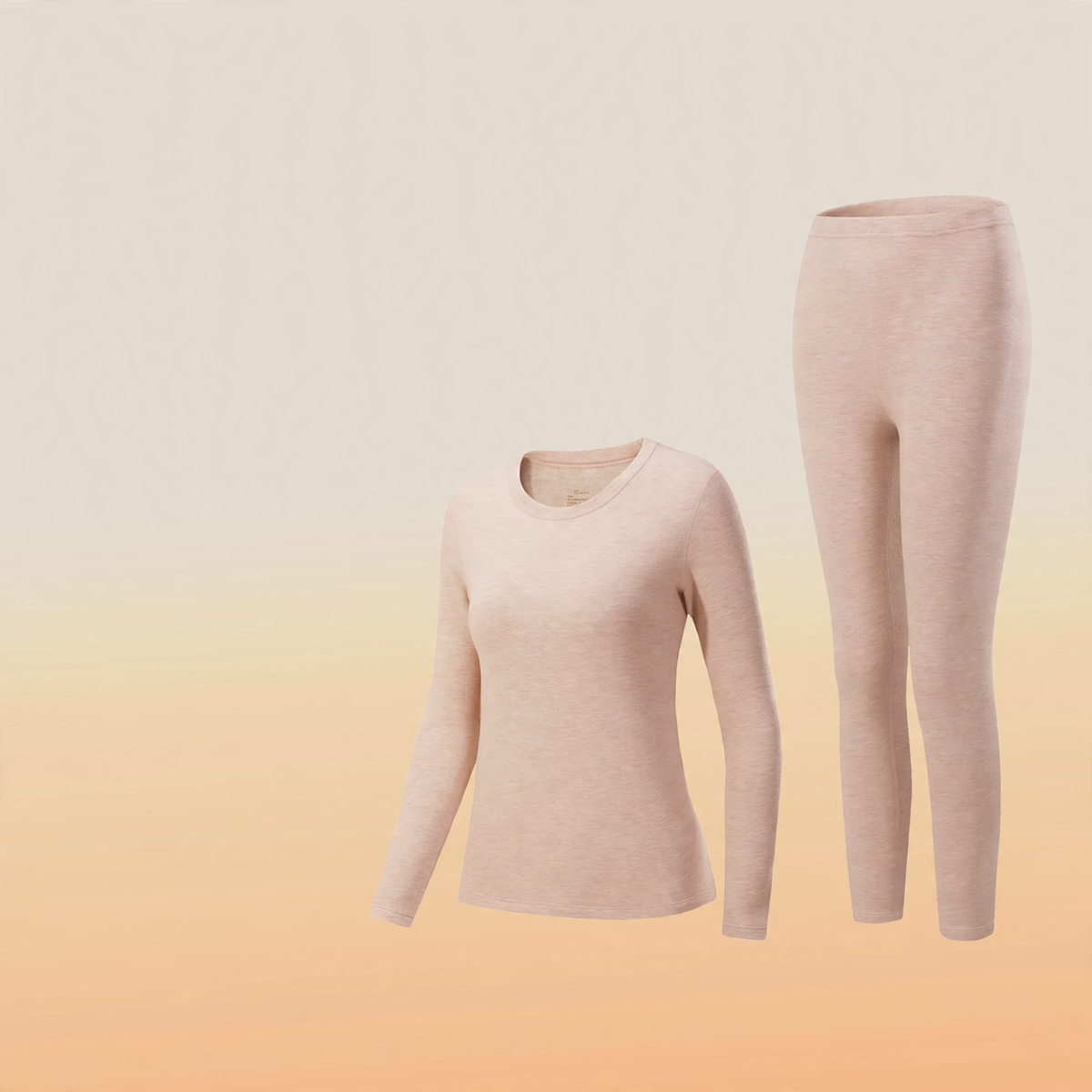 Thermal underwear set, cashmere-silk mix, lined