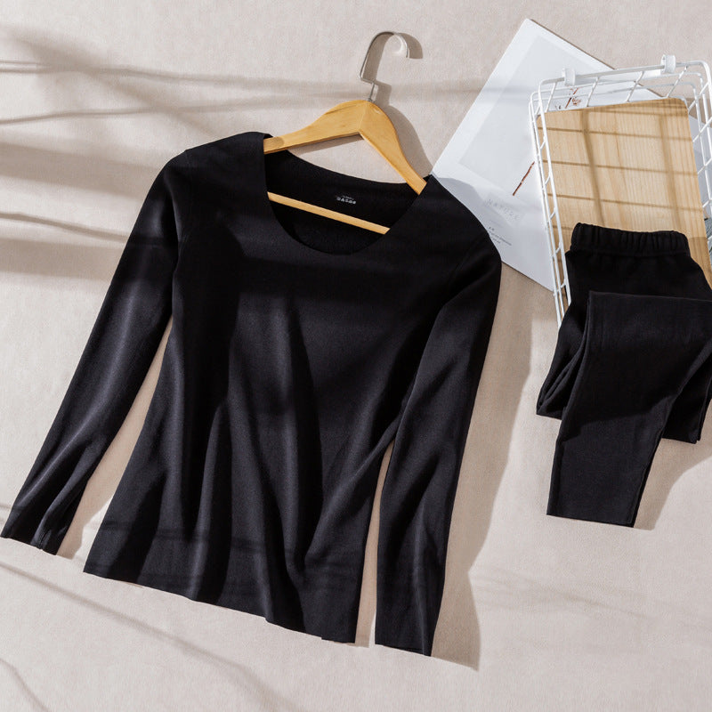 Padded thermal underwear set for women and men