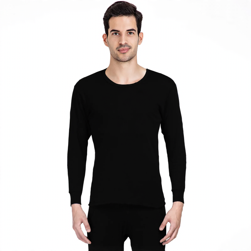 Men's thermal underwear set made of pure cotton