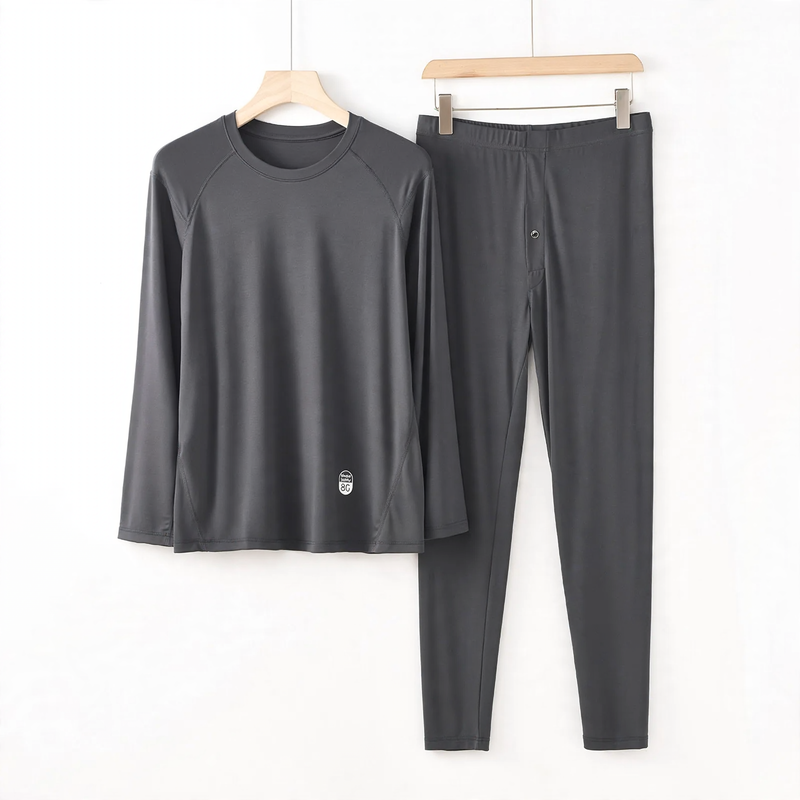 Thermal underwear set for women and men, elastic