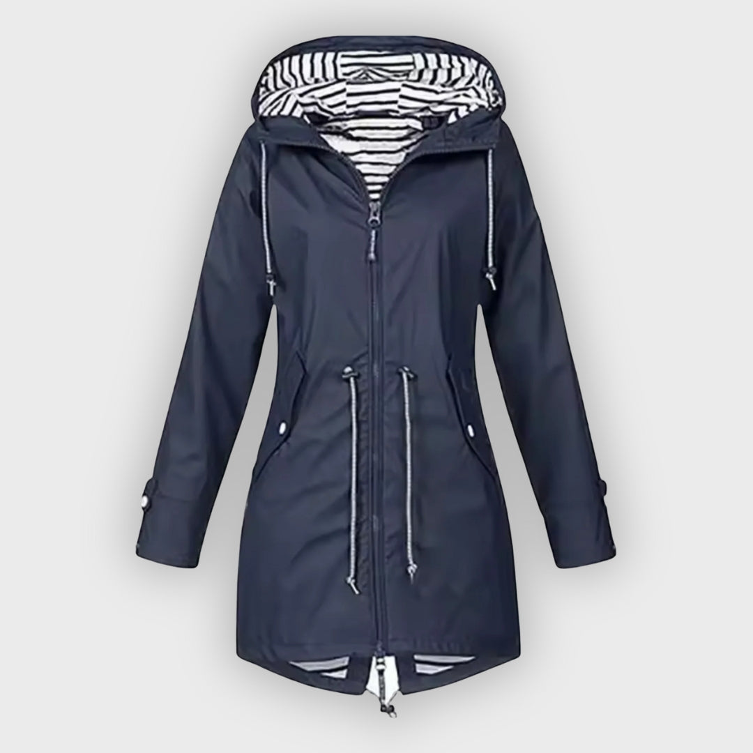 Shop Velvia | Waterproof coat with hood
