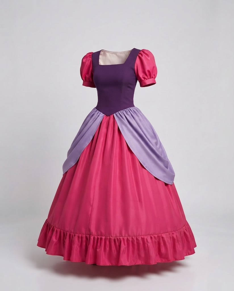 Ladies Enchanting Princess Dress with Ruffles Shop Velvia