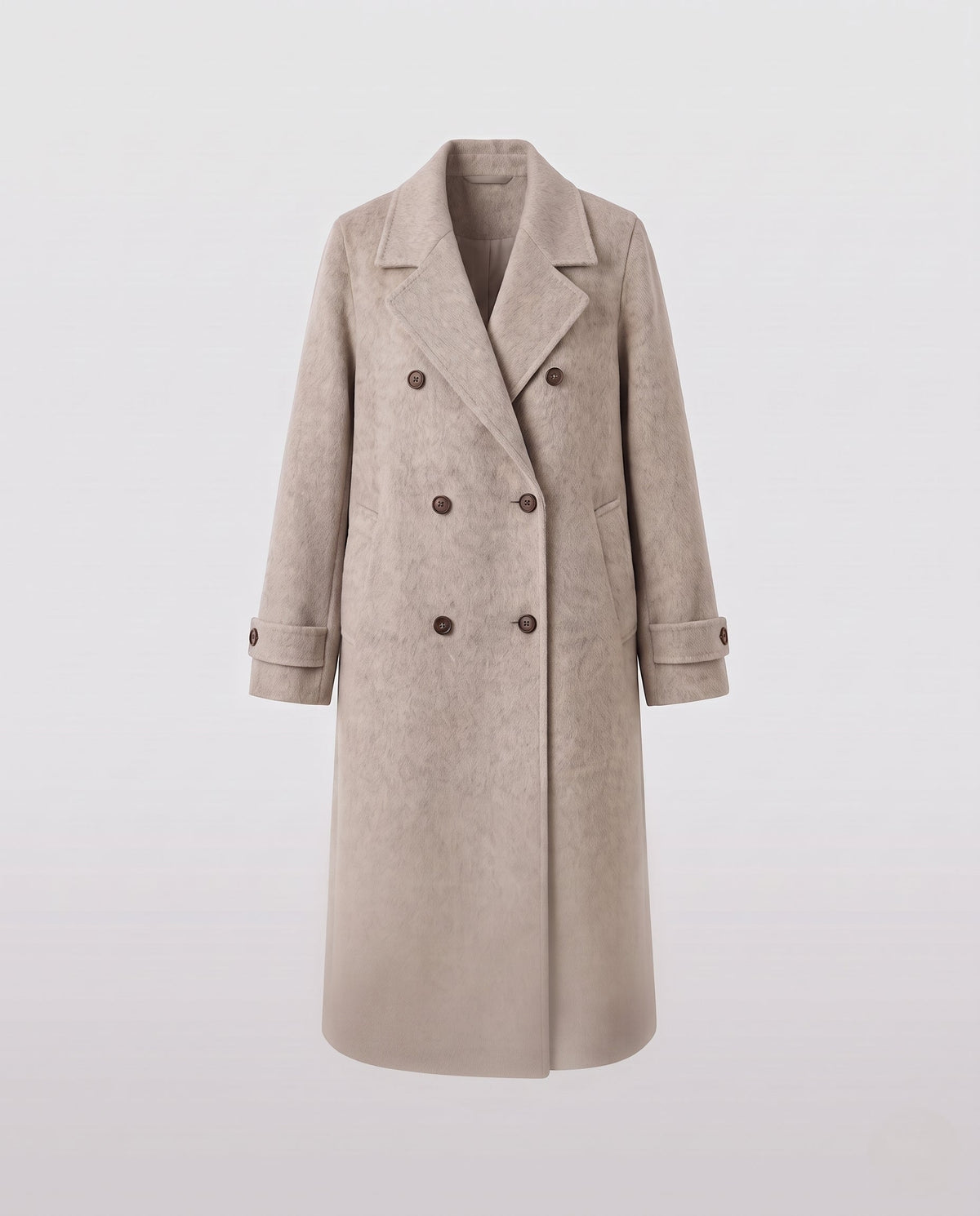 Women Kastiger Oversize Woolmix Longcoat with drop shoulder and double button placket Shop Velvia