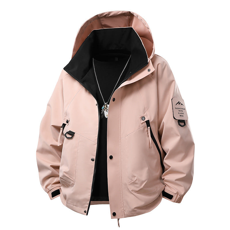 Men's outdoor softshell jacket with water-repellent membrane, versatile utility pockets, and adjustable cuffs Shop Velvia