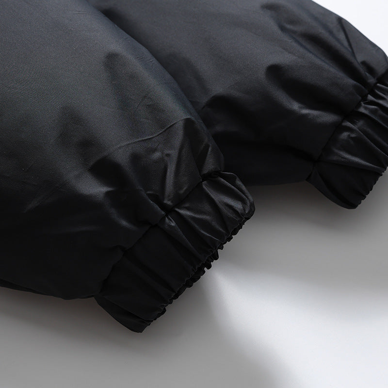 Unisex Padded Hoodie-Anorak with Half Zip, Kangaroo Pocket and Drawstring Shop Velvia