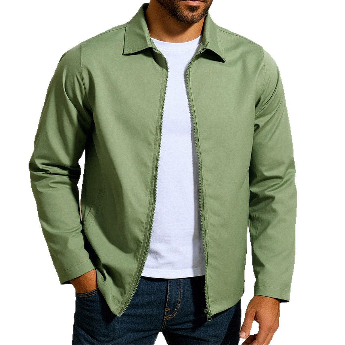 Men's Casual Leisure Jacket with Innovative Wind Protection Technology Shop Velvia