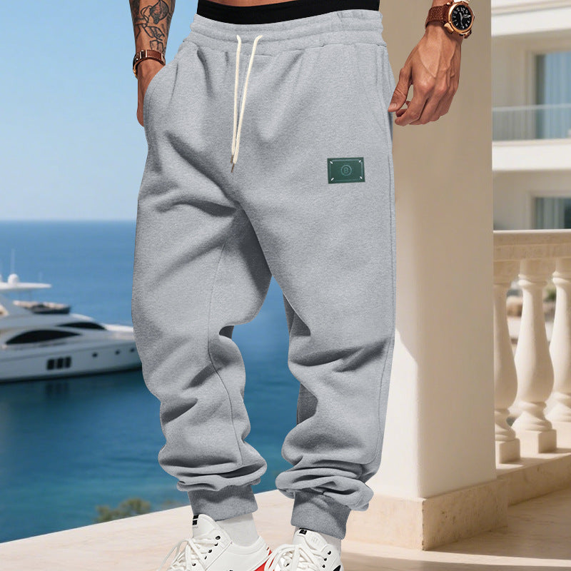 Men's comfortable joggers with adjustable waistband and practical side pockets Shop Velvia