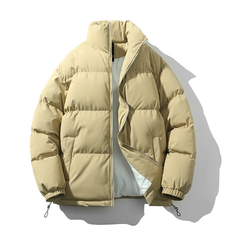 Unisex Padded Quilted Transitional Jacket with High Collar and Adjustable Hem Shop Velvia