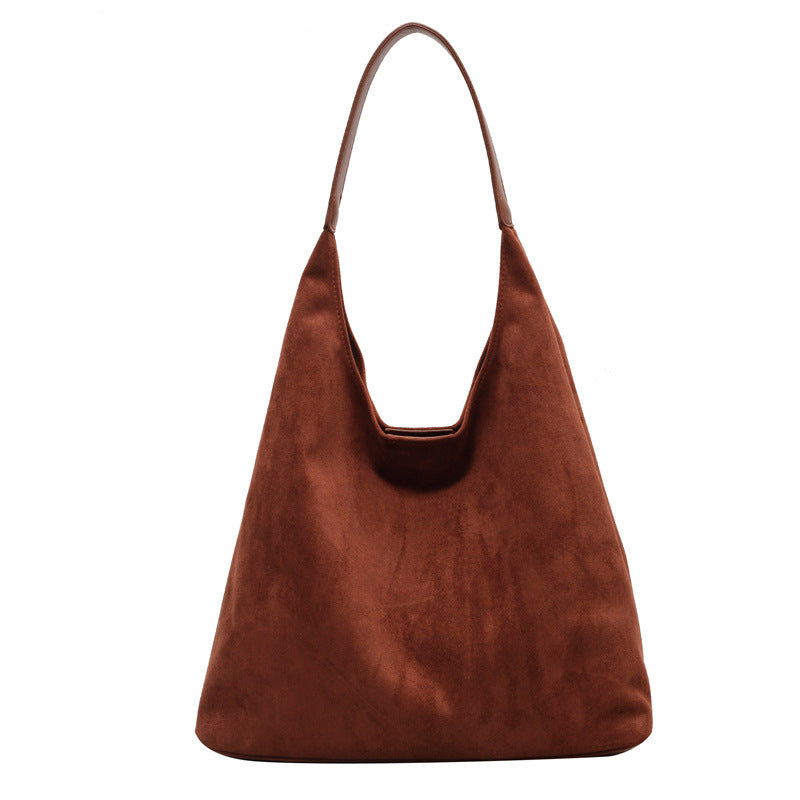 Women's Suede Shoulder Bag Shop Velvia