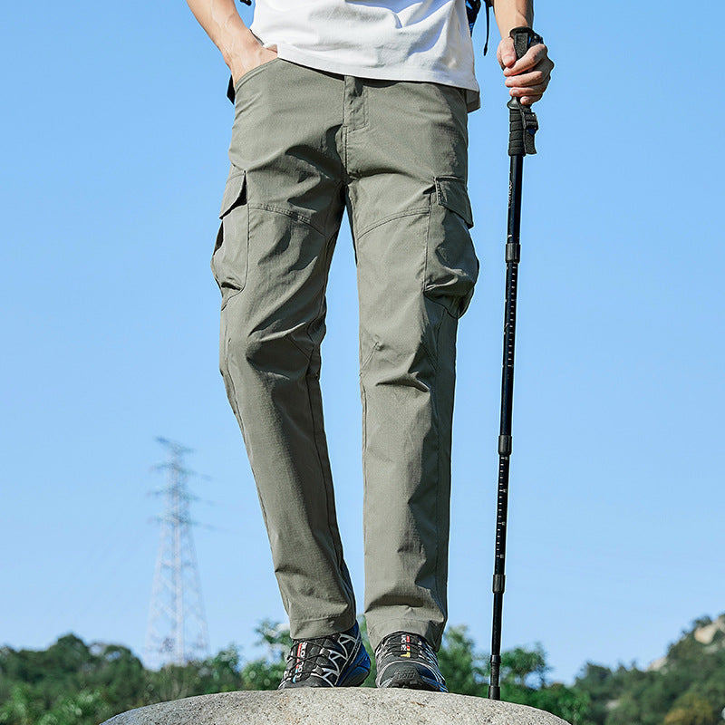 Men's Breathable Trekking Cargo Pants with Stretch and Multitude of Pockets Shop Velvia