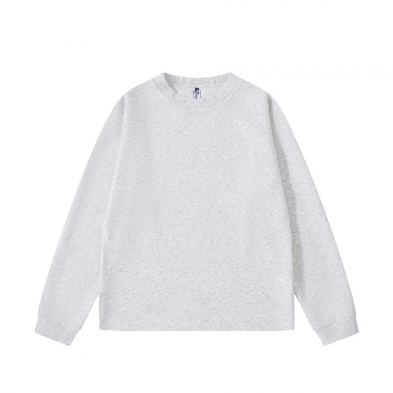 Unisex Oversized-Long Sleeve-Sweatshirt with Round Neck, French-Terry Quality and Ribbed Cuffs Shop Velvia