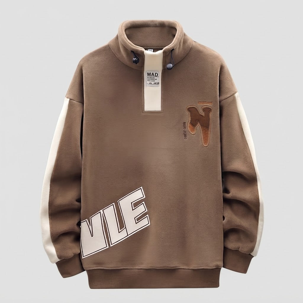 Ladies Sporty Oversized Sweatshirt Shop Velvia