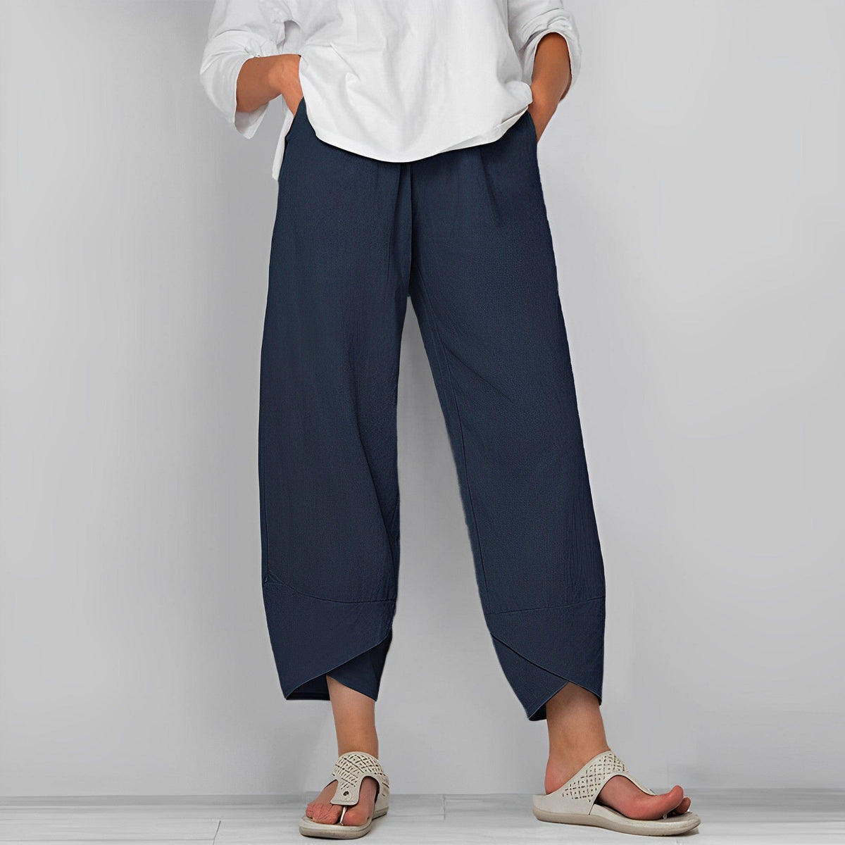 Shop Velvia | Casual Linen Pants for Women