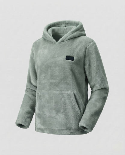 Women's Cozy Fleece Hoodie Shop Velvia