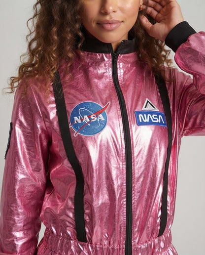 Women's futuristic shine space suit Shop Velvia