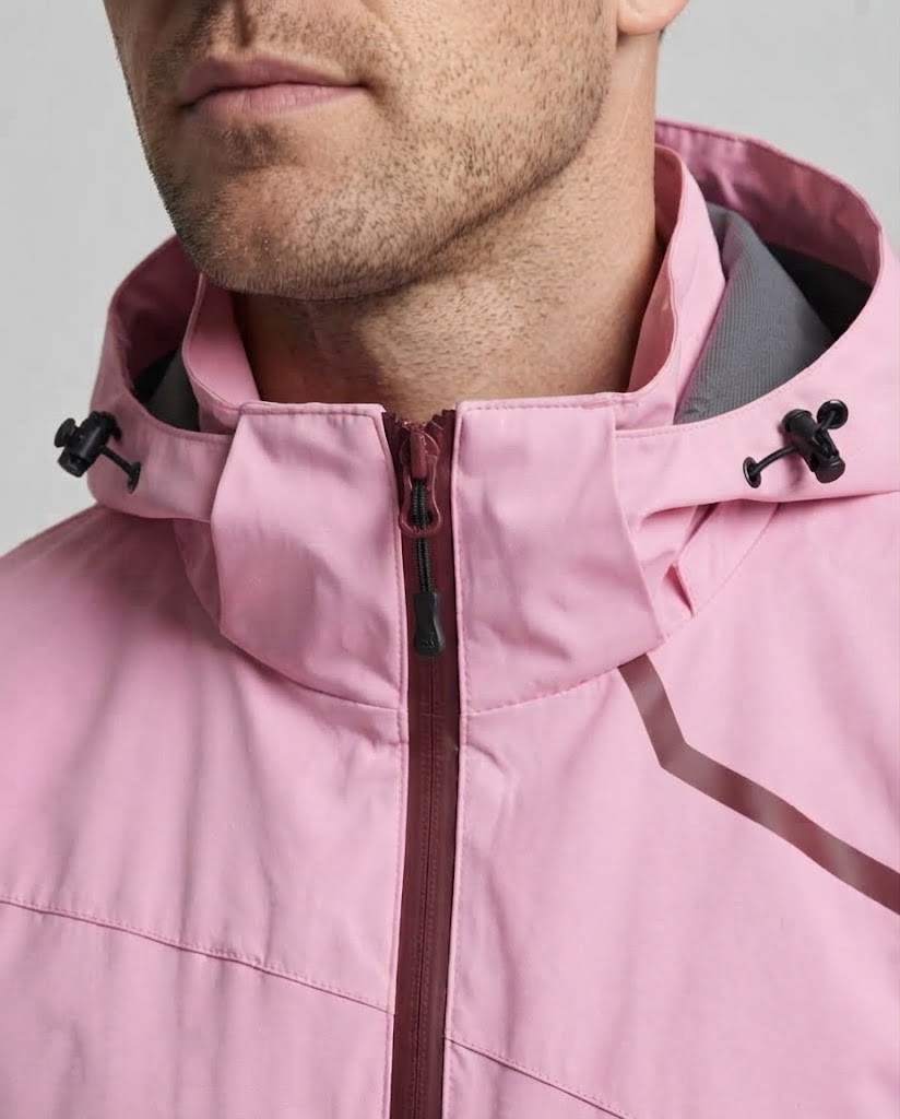 Men's lightweight waterproof outdoor jacket with hood and windproof membrane Shop Velvia