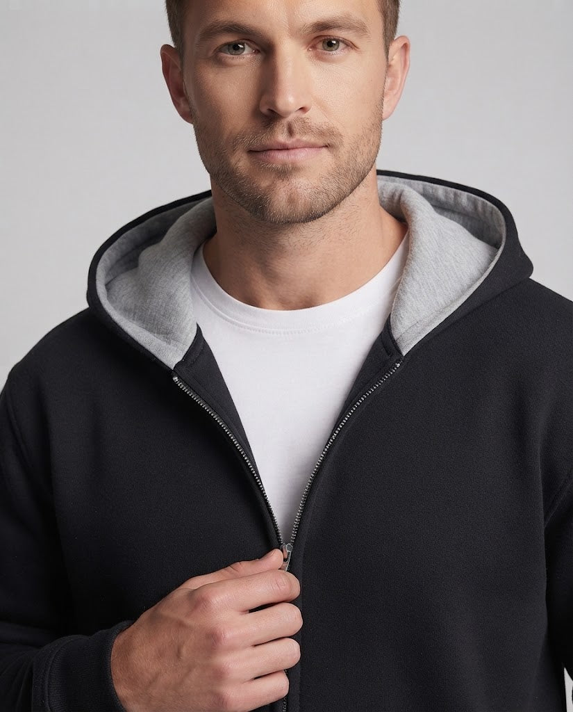 Men's casual hoodie jacket Shop Velvia