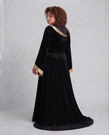 Women Elegant Gown-Dress in Medieval Style Shop Velvia