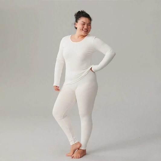 Women’s Thermal Set, Cotton, Round Neck, Antibacterial