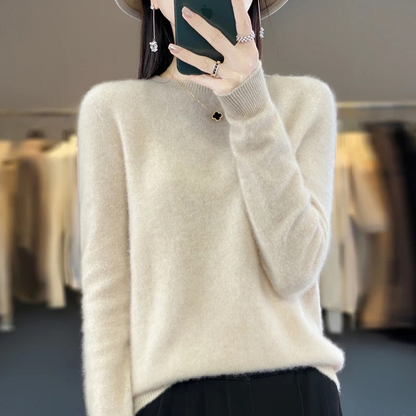 Shop Velvia | Cashmere Pullover Women Stylish Round Neck, Soft & Comfortable