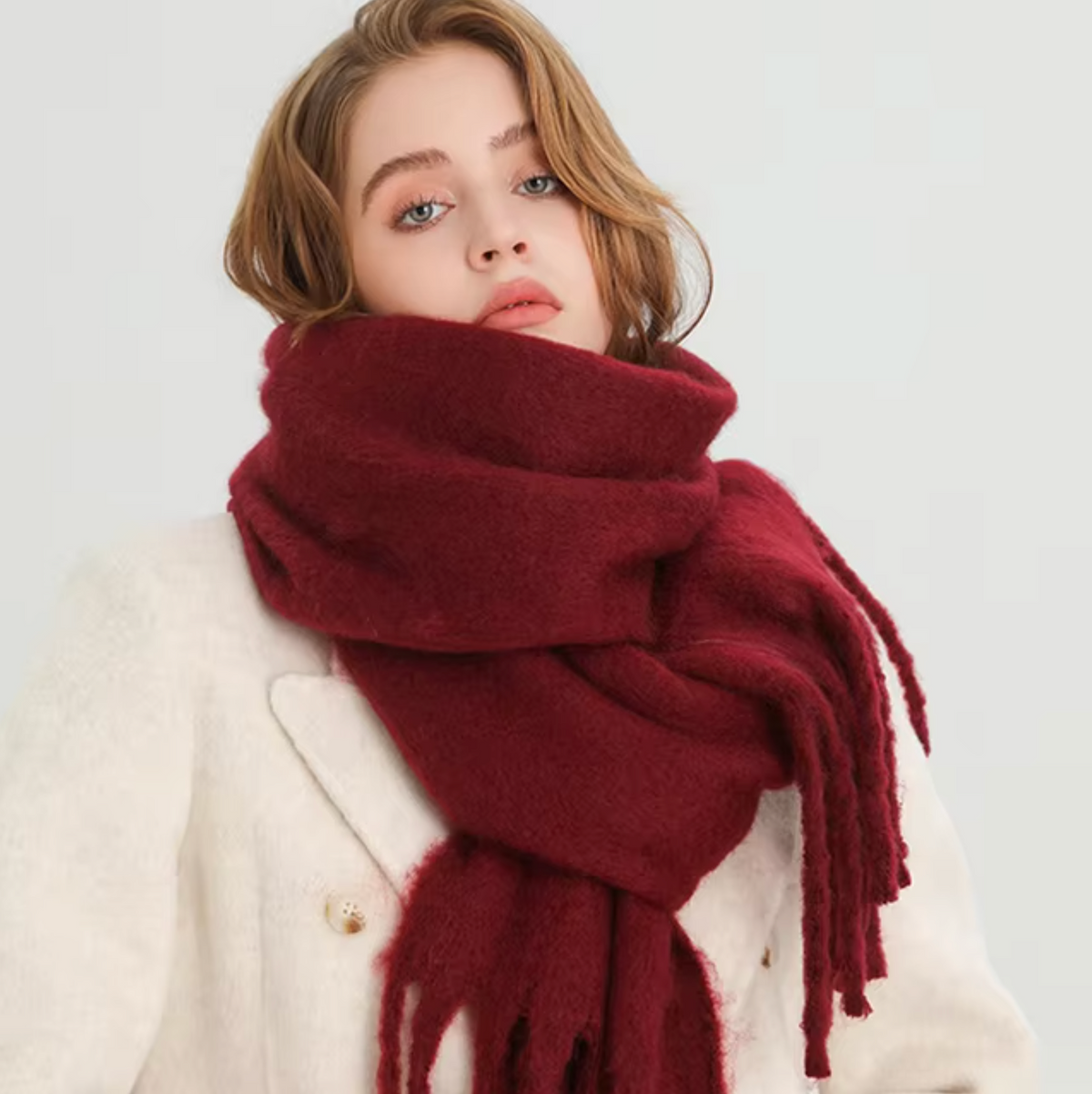 Shop Velvia | Cashmere Winter Scarf