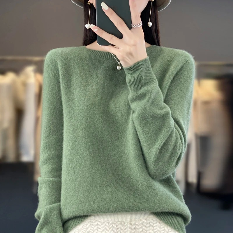 Shop Velvia | Cashmere Pullover Women Stylish Round Neck, Soft & Comfortable