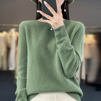 Shop Velvia | Cashmere Pullover Women Stylish Round Neck, Soft & Comfortable
