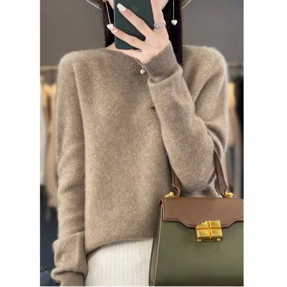 Shop Velvia | Cashmere Pullover Women Stylish Round Neck, Soft & Comfortable
