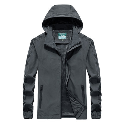 Men's Performance Softshell Jacket with Hood, Sealed Zippers and Reflective Sleeve Inserts Shop Velvia