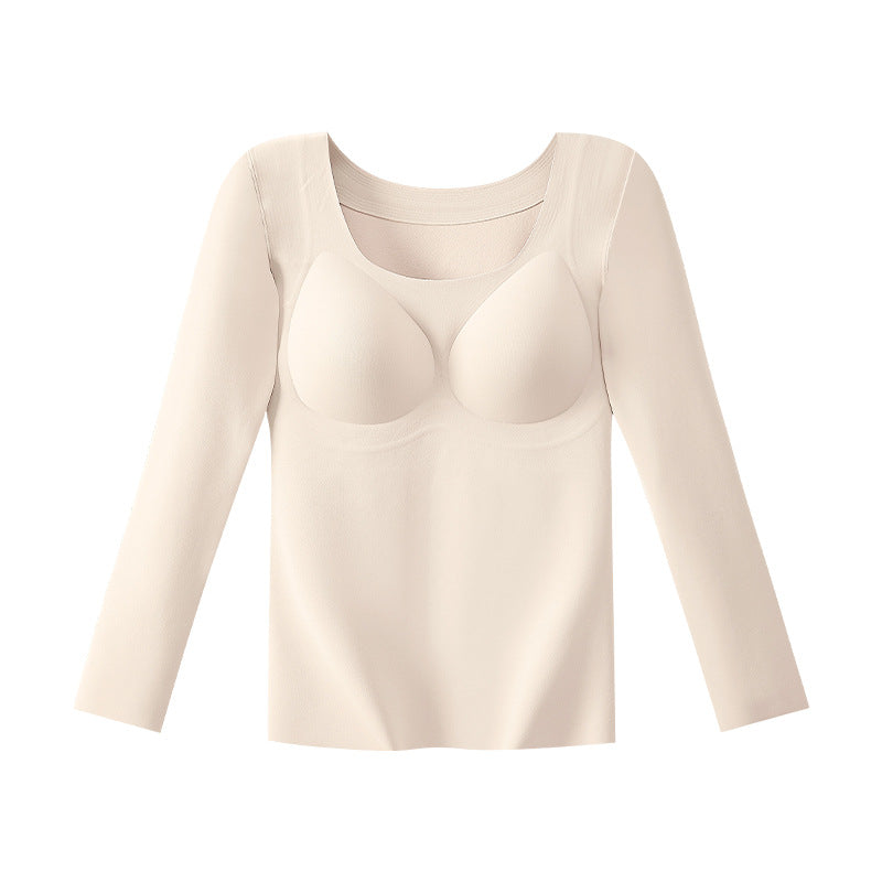 Women's thermal top, self-heating, antibacterial