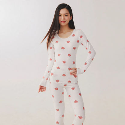 Women's cotton underwear set with animal motifs