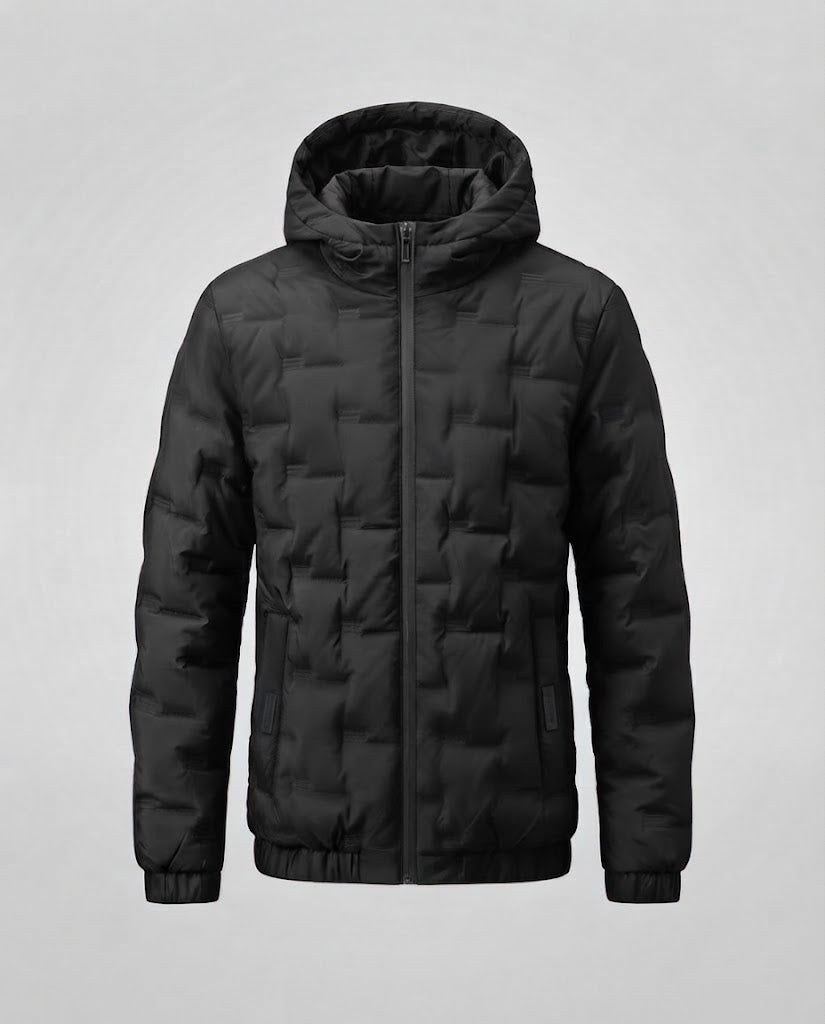 Men's Functional Quilted Jacket with Hood Shop Velvia