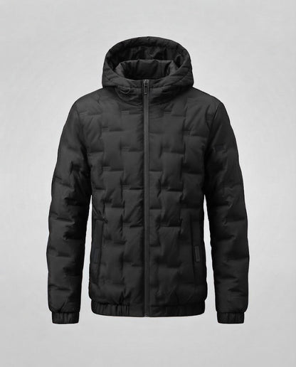 Men's Functional Quilted Jacket with Hood Shop Velvia