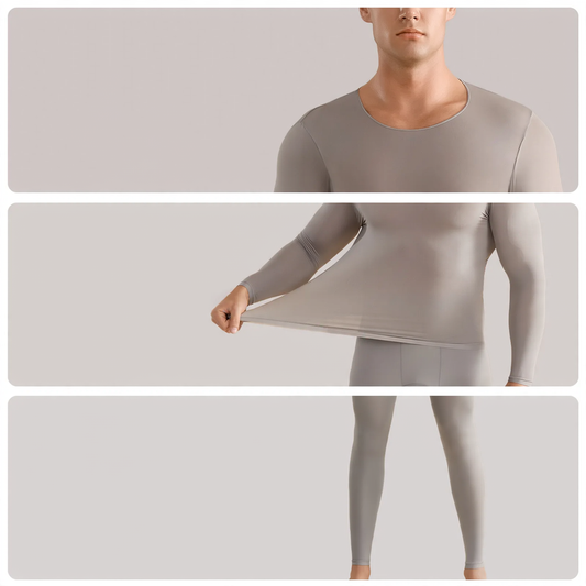 Men's Thermal Set, breathable, self-warming