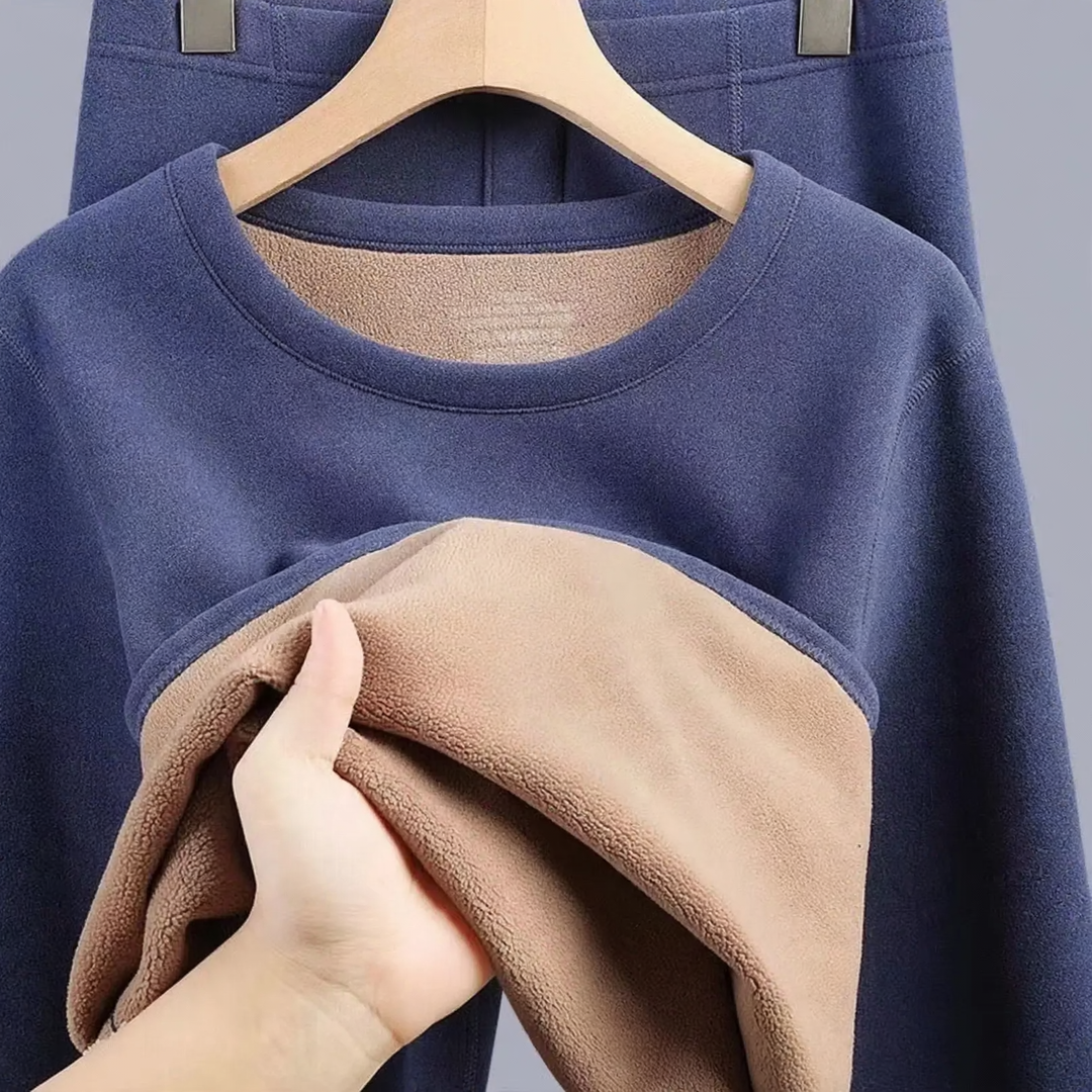 Pair-Thermo-Set, padded, round neck