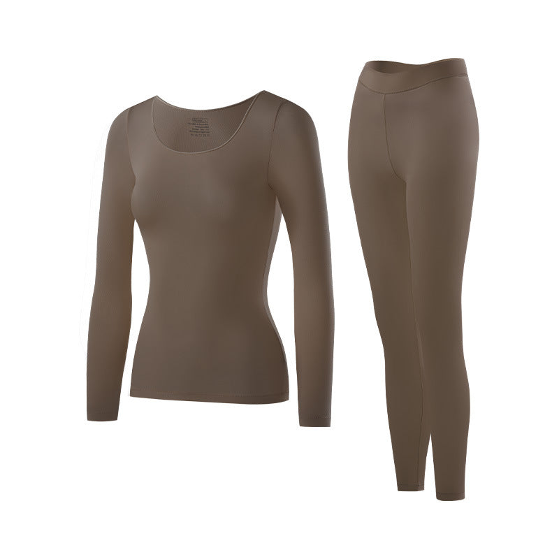 Seamless thermoset for women, warming
