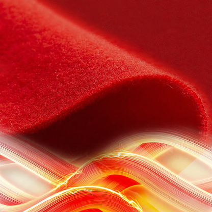 Festive thermal underwear set in red