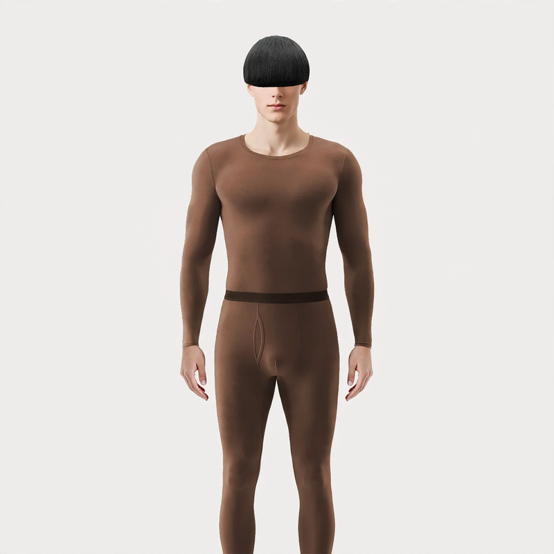 Thermal underwear set, elastic, antibacterial