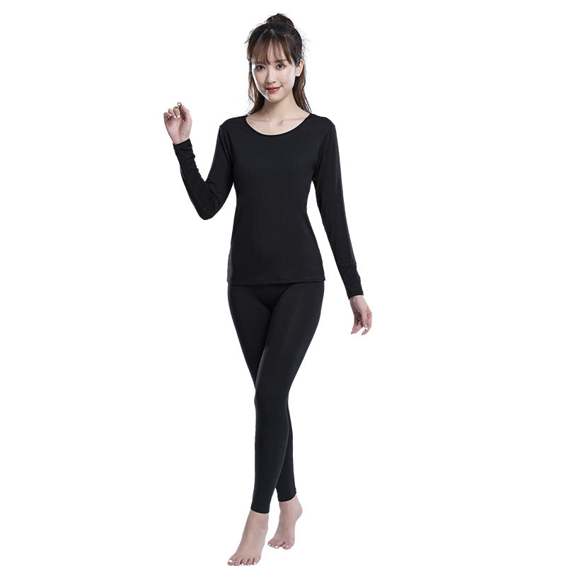 Women's Thermal Underwear Set, Modal, Warming, Crew Neck