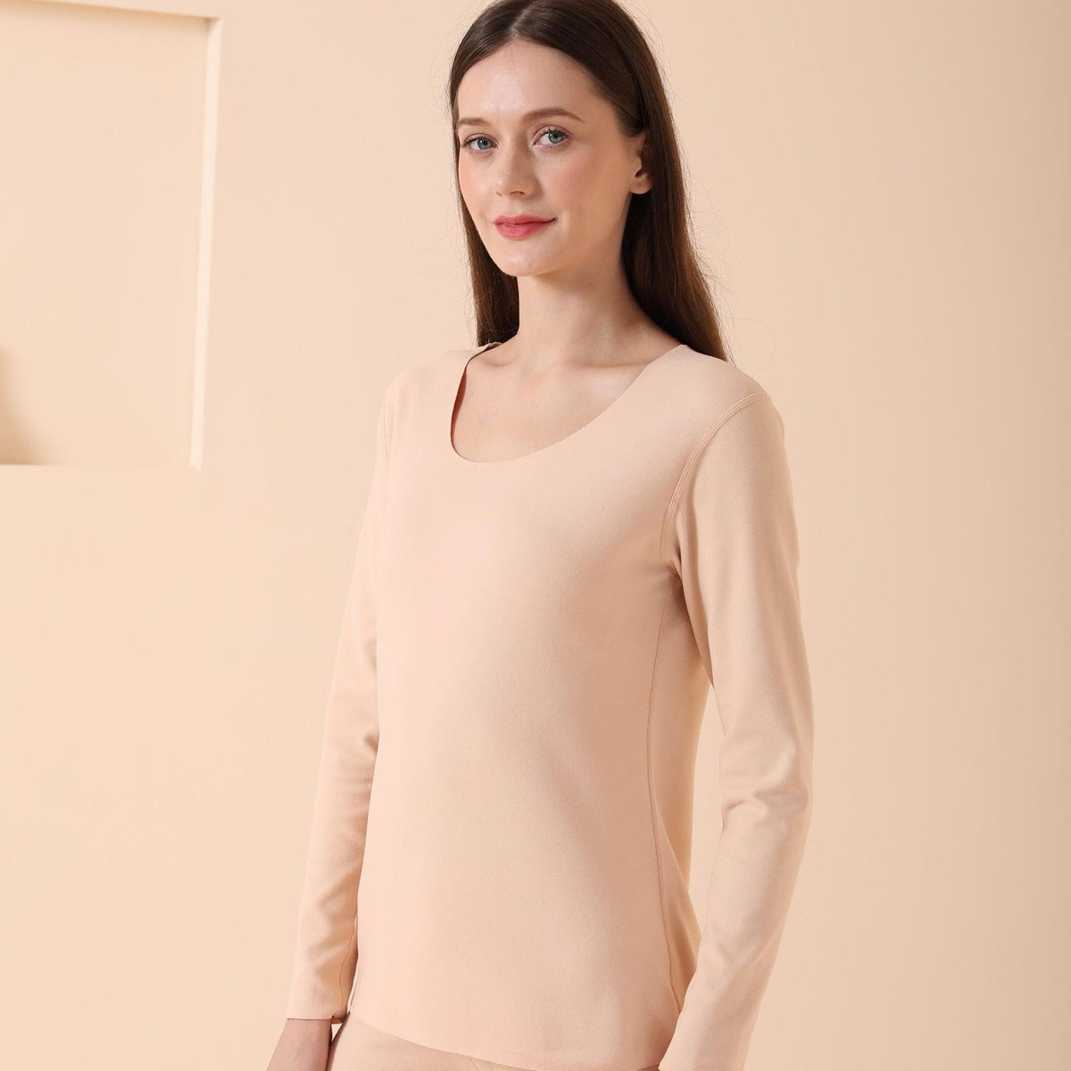 Seamless thermal underwear set for women
