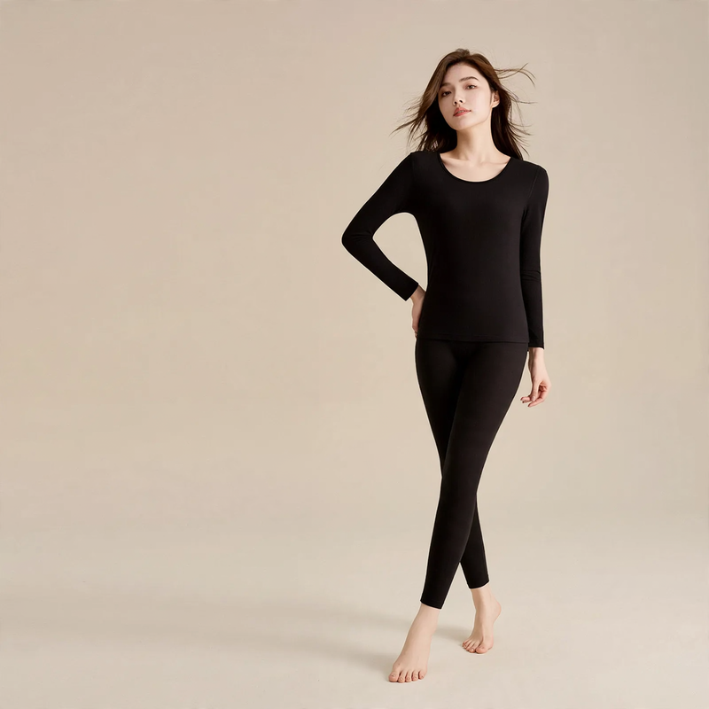 Women's thermal underwear set, antibacterial