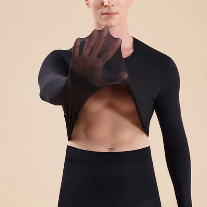 Men's thermal underwear set, seamless, shaping