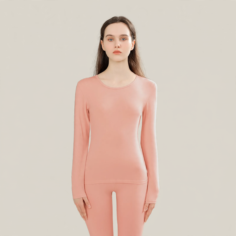 Antibacterial thermal underwear set made of cotton