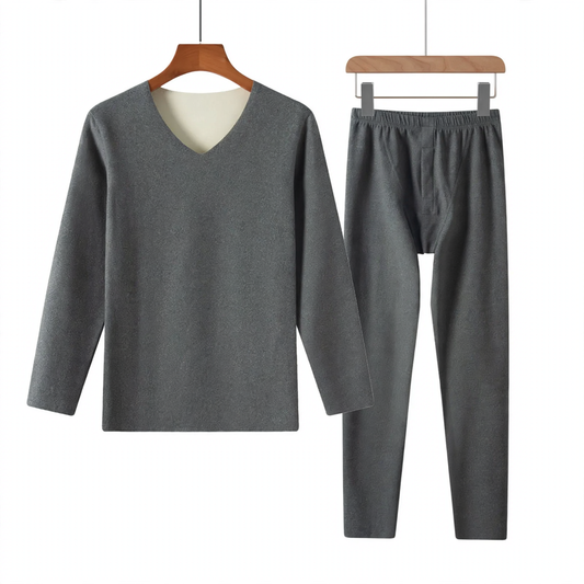 Thermal underwear set, insulated, for women and men