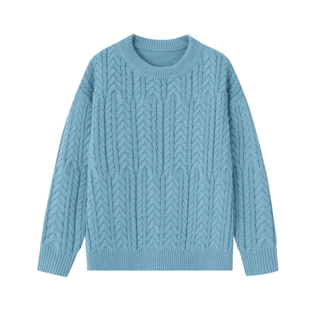 Men's knit pullover with half zipper, solid color
