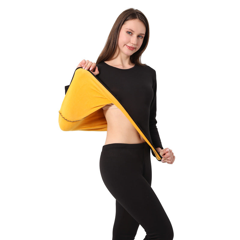 Thermal underwear set, insulated, for women and men
