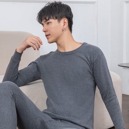 Cotton thermal set, round neck, unisex